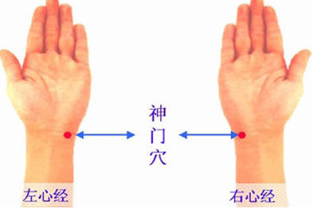 按壓神門穴，一劑最好的安心方