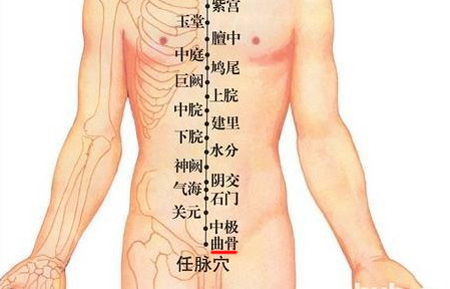 曲骨穴：益氣血，調治月經不調、帶下