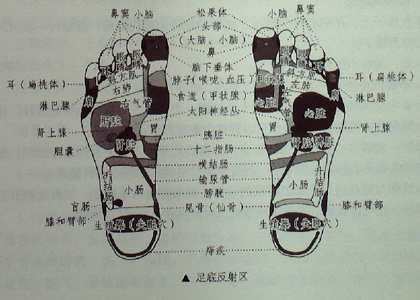 摩擦腳底，氣血充盈為肌膚美白